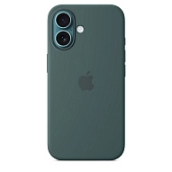 Чехол для iPhone 16 Silicone Case with MagSafe - Lake Green 500_191_642264