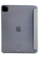 Прозрачный чехол-книжка для iPad Pro 11 с тройным загибом Серый 500_191_121689