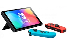 Игровая приставка Nintendo Switch OLED Neon Blue/Neon Red 250_100_626782