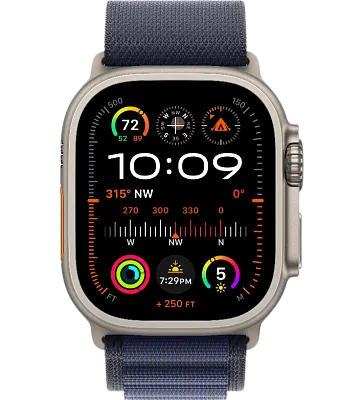 Часы Apple Watch Ultra 2 49mm Titanium Case GPS+Cellular Alpine Loop Navy L 400_400_191402