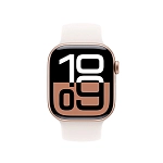 Часы Apple Watch Series 10 42mm Rose Gold Aluminium Case GPS Sport Band Light Blush S/M 250_100_639822