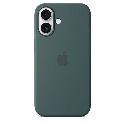 Чехол для iPhone 16 Silicone Case with MagSafe - Lake Green 400_400_642261