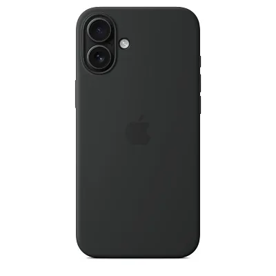 Чехол для iPhone 16 Plus Silicone Case with MagSafe - Black 400_400_534377