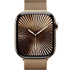 Часы Apple Watch Series 10 46mm Titanium Case Milanese Loop Gold S/M 100_100_639928