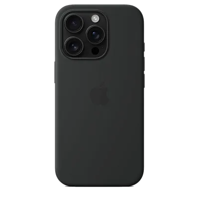 Чехол для iPhone 16 Pro Max Silicone Case with MagSafe - Black 400_400_176101
