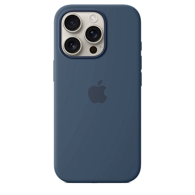 Чехол Apple iPhone 16 Pro Silicone Case with MagSafe - Denim 400_400_641803