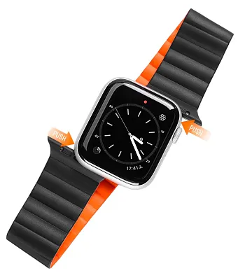 Ремешок для Apple Watch 38 мм / 40 мм / 41 мм DD Strap Chain Version Black 400_400_117634