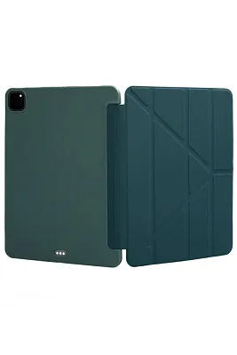 Чехол-книжка для iPad Pro 11 с треугольным загибом Темно-зеленый 400_400_125840