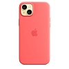 Чехол Apple iPhone 15 Silicone Case with MagSafe - Guava 100_100_641750