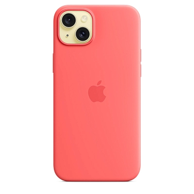 Чехол Apple iPhone 15 Silicone Case with MagSafe - Guava 400_400_641750