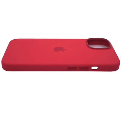 Силиконовый чехол для iPhone 14 Plus Красный 400_400_136086