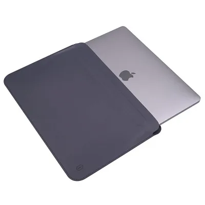 Кожаный чехол для MacBook Pro 13.3 WIWU Skin Pro 2 Blue 400_400_129904