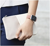 Ремешок Uniq Aspen DE для Apple Watch 41/40/38 мм - Pink 250_100_644281