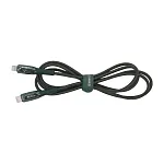 Кабель Usams USB-C/Lightning усиленный 1.2м (зеленый) 250_100_339440