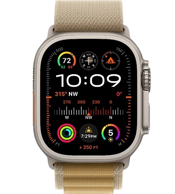 Часы Apple Watch Ultra 2 49mm Titanium Case GPS+Cellular Alpine Loop Tan S 400_400_640766