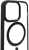 Чехол прозрачный с цветным бортиком MagSafe iPhone 14 Pro Max Черный 100_100_642395