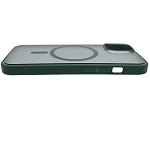 Чехол для iPhone 14 Plus матовый с MagSafe Зеленый 250_100_533733