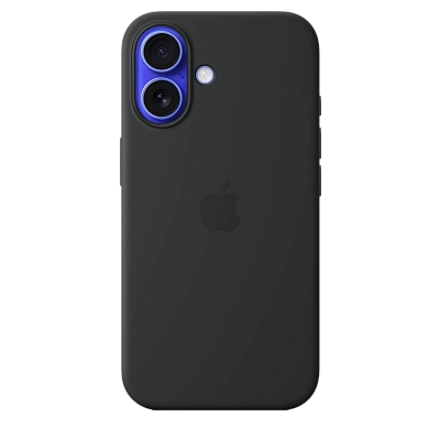 Чехол для iPhone 16 Silicone Case with MagSafe - Black 400_400_642238