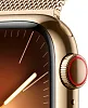 Часы Apple Watch Series 9 41mm Stainless Steel Case Milanese Loop Gold 100_100_111124