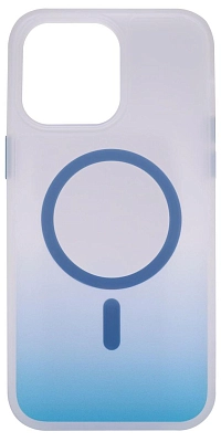 Чехол для iPhone 14 Pro Max с MagSafe матовый градиент Синий 400_400_534000