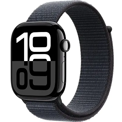 Часы Apple Watch Series 10 46mm Jet Black Aluminium Case GPS Sport Loop Ink 400_400_191262
