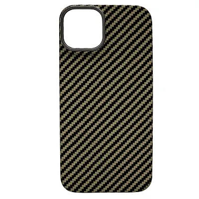 Карбоновый чехол для iPhone 14 Plus KZDOO Kevlar Зеленый 400_400_119558