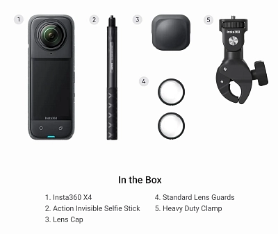 Экшн-камера Insta360 X4 Motorcycle Multiview Bundle 400_400_845401