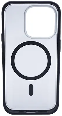 Чехол для iPhone 14 Pro Max матовый с MagSafe Черный 400_400_533956