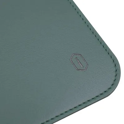 Кожаный чехол для MacBook Pro 16.2 WIWU Skin Pro 2 Green 400_400_131564