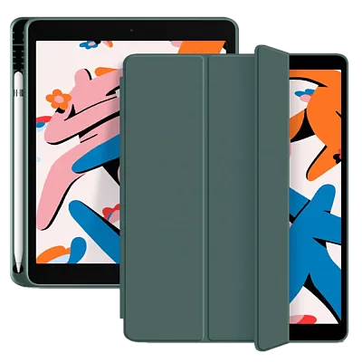 Чехол-книжка для iPad Pro 12.9 Gurdini Milano Series Pine Green 400_400_156812