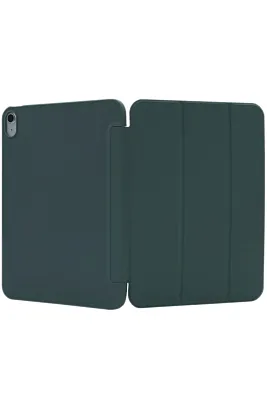 Чехол-книжка для iPad Air 4/5 10.9 3 загиба без рамки Темно-зеленый 400_400_125551