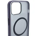Чехол для iPhone 14 Plus матовый с MagSafe Фиолетовый 250_100_533748
