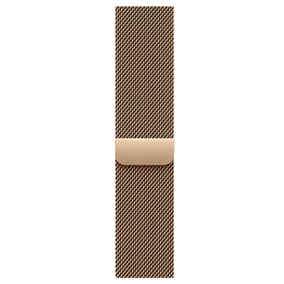 Часы Apple Watch Series 10 46mm Titanium Case Milanese Loop Gold S/M 400_400_328493