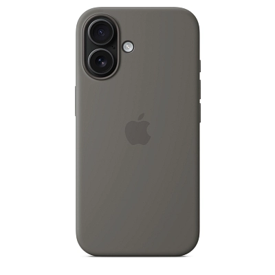 Чехол для iPhone 16 Silicone Case with MagSafe - Stone Gray 400_400_642276