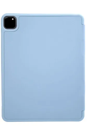 Чехол-книжка для iPad Pro 11 3 загиба силиконовый с рамкой Голубой 250_100_125745