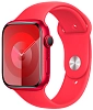 Часы Apple Watch Series 9 45mm Aluminium Case Sport Band Red S/M 100_100_640299