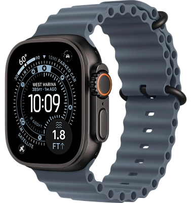 Часы Apple Watch Ultra 3 49mm Titanium Case Black / Ocean Band Anchor Blue 400_400_551023