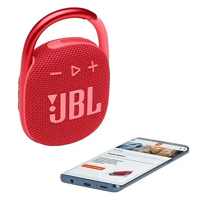 Портативная колонка JBL Clip 4 Red 400_400_121443