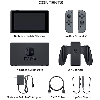 Игровая приставка Nintendo Switch Grey 400_400_626739