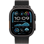 Часы Apple Watch Ultra 2 49mm Black Titanium Case GPS+Cellular Titanium Milanese Loop Black M 250_100_640666