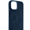 Чехол из алькантары для iPhone 14 с MagSafe Синий 100_100_534938