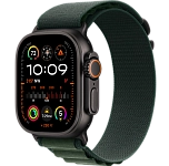 Часы Apple Watch Ultra 2 49mm Black Titanium Case GPS+Cellular Alpine Loop Dark Green L 250_100_640614