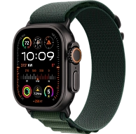 Часы Apple Watch Ultra 2 49mm Black Titanium Case GPS+Cellular Alpine Loop Dark Green L 500_191_640617