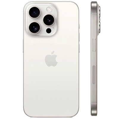 Смартфон Apple iPhone 15 Pro 128GB eSim White Titanium 400_400_633445