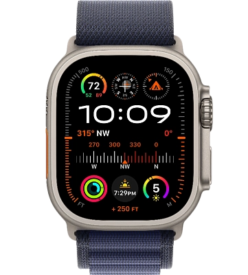 Часы Apple Watch Ultra 2 49mm Titanium Case GPS+Cellular Alpine Loop Navy S 400_400_640742