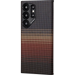 Чехол для Samsung Galaxy S24 Ultra Pitaka Fusion Weaving MagEZ 4 - Sunset 250_100_534854