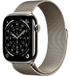 Часы Apple Watch Series 11 46mm Titanium Case Milanese Loop Natural M/L 250_100_526575