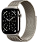 Часы Apple Watch Series 11 46mm Titanium Case Milanese Loop Natural M/L 42_42_526578