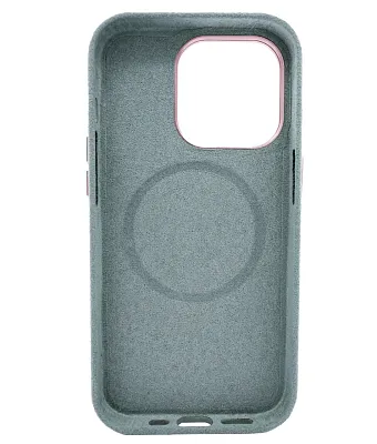 Чехол из алькантары для iPhone 14 Pro Max с MagSafe Мятный 400_400_124914