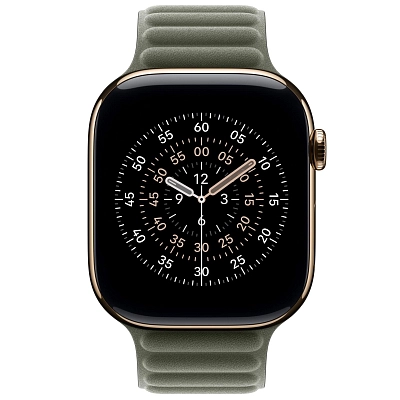 Ремешок Apple Watch 46 мм Magnetic Link Sage Gray - M/L 400_400_694423